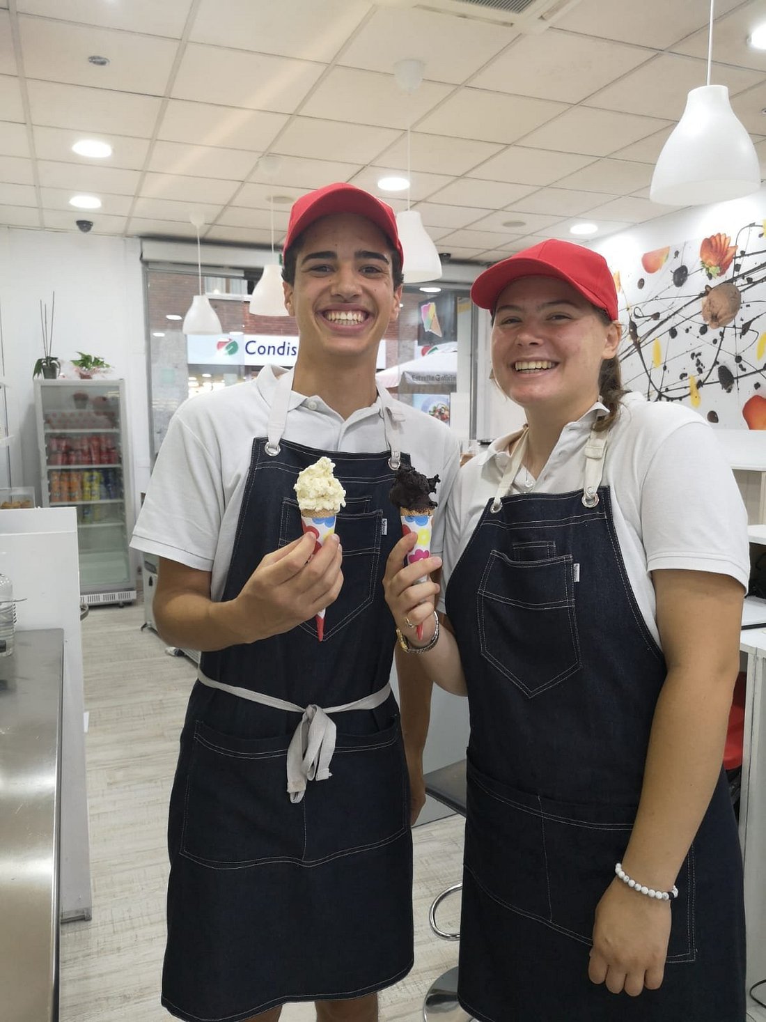 El equipo de Gelateria Palermo